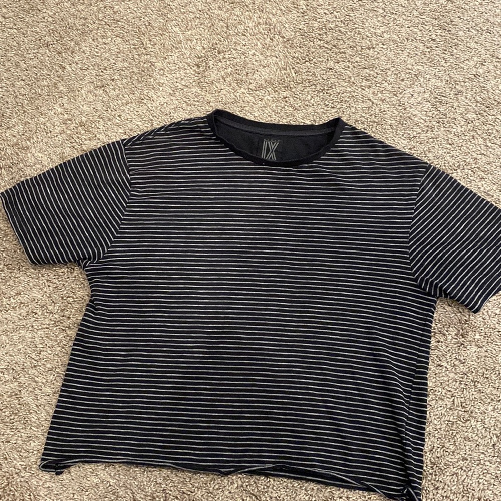 Striped Cropped Tee!